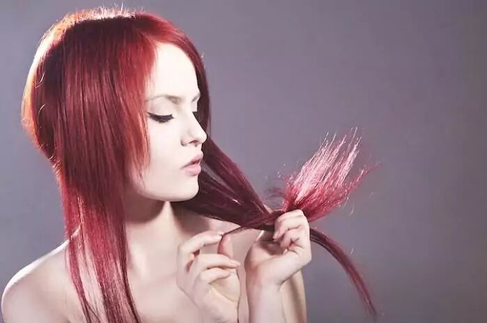 Ξηρά μαλλιά